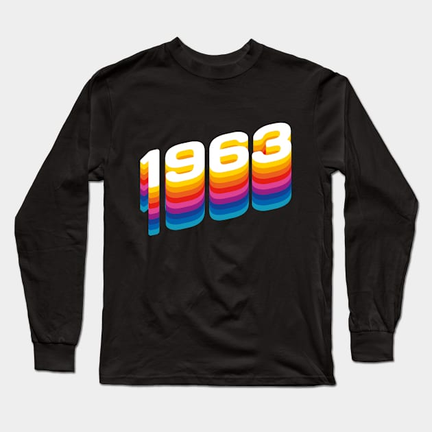 1963 Long Sleeve T-Shirt by Jennifer